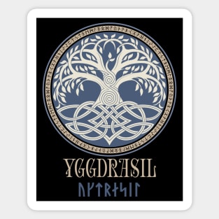 Norse Viking Tree of Life Pagan Yggdrasil Mythology Sticker